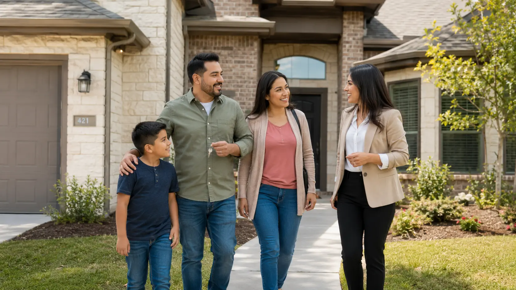 realtor ayudando a hispanos a comprar casa